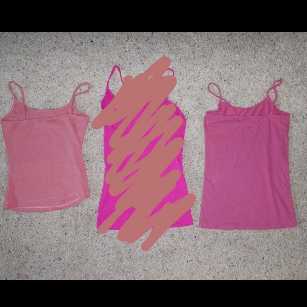 Pink cami tank top bundle - Picture 2 of 2